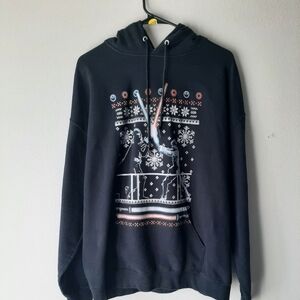 Christmas lightsaber themed star wars hoodie